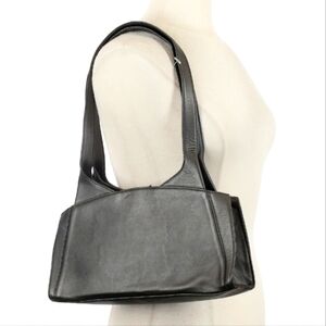 MATT MURPHY Designer Black Leather Shoulder Bag LIMITED ED HARD TO FIND RARE NWT